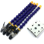 Bancs �tau pince de table avec bras flexible support de fer � souder en alliage d'aluminium r�parations ...