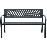 Banc de jardin en m�tal aga 125x53 x77 cm