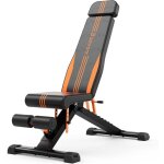 Banc de musculation pliable 400 kg, banc de fitness r�glable pour exercices complets du corps, banc multifonct ...