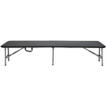 7h seven house - banc pliant pour restauration 180x30x43cm 7house
