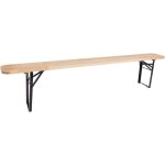 Banc de jardin pliable brasserie