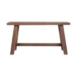 M&s - banc 90x25x45 cm en teck marron