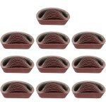 Bandes abrasives 100 x 915 mm, bandes de grains 80 / 120 / 150 / 240 / 400 pour ponceuse  bande, pour ...