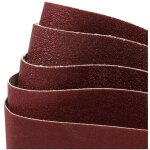 Bande abrasive 100 x 915 mm, bandes abrasives mixte (2x grain 60 / 80 / 120 / 180 / 240 / 320) pour ponceuses ...