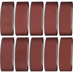 Bande abrasive 100 x 915 mm, p120 grains fins, pour la ponceuse de ceinture, pour le travail du bois, ...