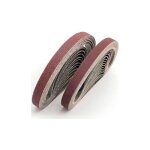 Bande abrasive 13x457 mm. 5 sortes de gravier mixte (6?40 / 80 / 120 / 180 / 320). ensemble de bandes ... Bande abrasive 13x457 mm. 5 sortes de gravier mixte (6?40 / 80 / 120 / 180 / 320). ensemble de bandes ...