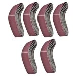 Bande abrasive 6 pi�ces gxk51 - b, bande abrasive sans fin 915 100mm 60 / 80 / 100 / 120 / 150 / 180