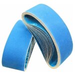 Bande abrasive 610x100mm, 10 bandes abrasives de 80 grains pour l'bauche, le dcapage de peinture et ...