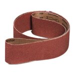 Bande abrasive kk711x l. 1000 mm l. 50 mm granulation 60 pour acier / aluminium / bois corindon
