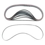 Bande abrasive limeuse en corindon rb 377 yx - 9 x 533 mm grain 80 - lot de 10 - hermes - 6516607