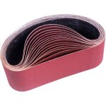Bande abrasive , bande de ponceuse 100 x 610 mm(15 pièces) , bandes abrasives mixte (3x grains 80 / 120 ... Bande abrasive , bande de ponceuse 100 x 610 mm(15 pièces) , bandes abrasives mixte (3x grains 80 / 120 ...