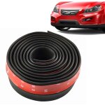 Bande anti - collision en caoutchouc de 2, 5 m, bande de bordure anti - rayures pour pare - chocs, adapt�e ...