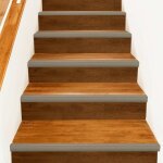 Nez de marche 10 pcs champagne 67 cm aluminium