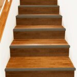 Nez de marche 10 pcs marron 67 cm aluminium Nez de marche 10 pcs marron 67 cm aluminium