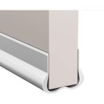 Bande d'�tanch�it� en pvc pour portes insonoris�es, coupe - vent, r�duction du bruit et isolation thermique ...