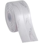 Bande � joints imitation marbre - auto - adh�sive et imperm�able - convient pour toilettes, baignoires, ...