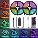 Bande led �tanche 10m rgb 5050 bande led 300 led ip65 bande led multicolore avec t�l�commande infrarouge ...