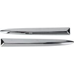 Bande de moulure de garniture chrome suprieure de pare - chocs avant, 735455041 de remplacement pour ...