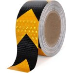 Bande r�fl�chissante 3m x 5cm, imperm�able, autocollante, de s�curit�, visible pour v�hicules, remorques ...