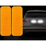 Bandes réfléchissantes d'avertissement pour portières et pare - chocs de voiture autocollants de sécurité ... Bandes réfléchissantes d'avertissement pour portières et pare - chocs de voiture autocollants de sécurité ...