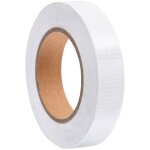 Bande r�fl�chissante blanc 2, 5 cmx20 m pvc vidaxl
