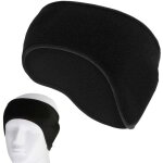 Bandeau cache - oreilles coupe - vent en polaire pour homme et femme, pour course � pied, yoga, ski, ...