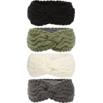 Bandeaux pour femmes, turban en crochet torsadé, cache - oreilles, cadeaux - vert armée clair, noir, ... Bandeaux pour femmes, turban en crochet torsadé, cache - oreilles, cadeaux - vert armée clair, noir, ...