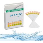 Bandelettes de test de ph 100 pièces, papier de test tournesol, plage de mesure 4, 5 - 9, papier indicateur ... Bandelettes de test de ph 100 pièces, papier de test tournesol, plage de mesure 4, 5 - 9, papier indicateur ...