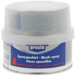 Mastic fin epoxy 2k sans solvant 500g gris blanc presto Mastic fin epoxy 2k sans solvant 500g gris blanc presto