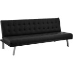 Banquette clic - clac capitonné design noir kedy Banquette clic - clac capitonné design noir kedy