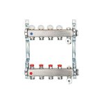 Collecteur de chauffage inox vanne int�gr�e dn25 1' avec 3 circuits chauffe