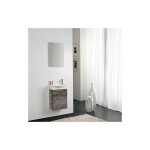 Kit meuble lave - mains mini 42 couleur: chene chateau