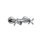 Banyo - m�langeur douche ap comi chrom� saillie 124mm