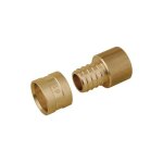 Raccord pour tubes p. e. r. union a glissement p. e. r. - cuivre dn 20 - cu 18 Raccord pour tubes p. e. r. union a glissement p. e. r. - cuivre dn 20 - cu 18