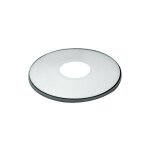 Rosace de robinet laiton chrome 3 / 8' x 25mm Rosace de robinet laiton chrome 3 / 8' x 25mm