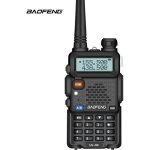 Baofeng uv - 5r talkie - walkie fm radio vhf / uhf avec double bande, affichage, veille et horloge int�gr�e ...