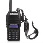 Baofeng uv - 82 talkie - walkie fm radio vhf / uhf � double ptt avec double bande / affichage / veille ...