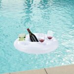 Bar flottant gonflable pratique pour piscine pool party plage avec 6 porte - gobelet et grand compartiment ... Bar flottant gonflable pratique pour piscine pool party plage avec 6 porte - gobelet et grand compartiment ...