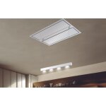 Baraldi - hotte lunar cm. 90x60 ? blanc ? 800 m³ / h - lampe satellite en ligne blanc Baraldi - hotte lunar cm. 90x60 ? blanc ? 800 m³ / h - lampe satellite en ligne blanc