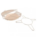 Barbecook - set de cuisson divide & conquer pour kamado avec grille de 46cm dont kamal