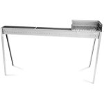 Barbecue à charbon pour brochettes lisa milano grill 100 + 40 en acier inoxydable - con kit paratia + ... Barbecue à charbon pour brochettes lisa milano grill 100 + 40 en acier inoxydable - con kit paratia + ...