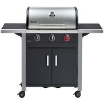 Barbecue chicago 3 r turbo - 3 brleurs dont 1 brleur turbo zone - surface de cuisson 60 x 42 - switch ...
