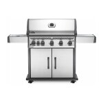 Napoleon - barbecue � gaz rogue xt 625 sizzle zone - inox