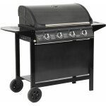 Happy garden - barbecue au gaz reno - 4 br�leurs avec thermom�tre 14kw
