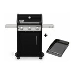Weber - barbecue  gaz spirit premium e - 315 + plancha
