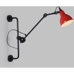 Barcelona led - applique murale articulée 'ruby 210' - e27 - rouge Barcelona led - applique murale articulée 'ruby 210' - e27 - rouge