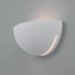 Applique murale en pl�tre 'bol' - 1 x e14