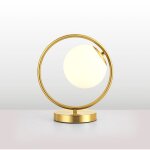 Barcelona led - lampe � poser boule en verre 'porto'