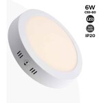 Barcelona led - plafonnier led circulaire 6w - �11, 5cm - 365lm - blanc neutre