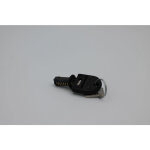Barillet interchangeable - cl� : - - version : vari�e - d�cor : noir - rosace : noire ojmar